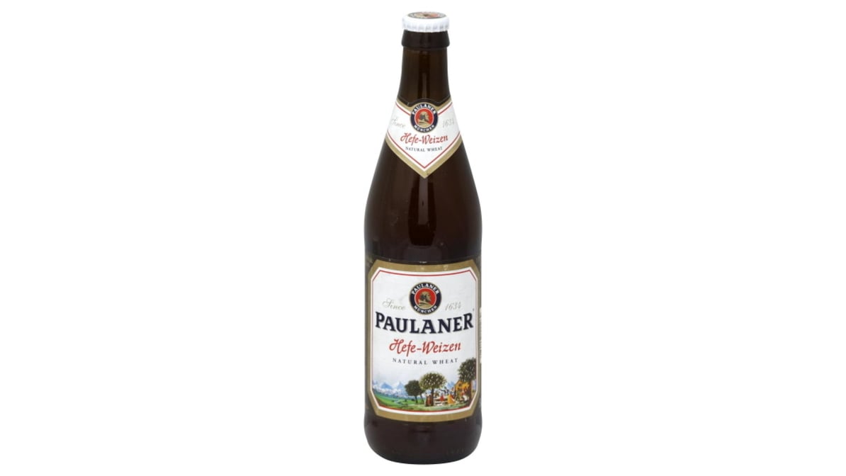 Paulaner Hefeweizen Beer Bottle (16.9 oz)