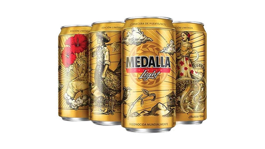 Medalla Light Lager Cans (12 oz x 6 ct)
