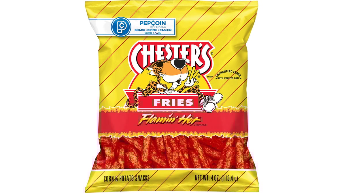 Chester's Flamin' Hot Fries Corn and Potato Snacks (4 oz)