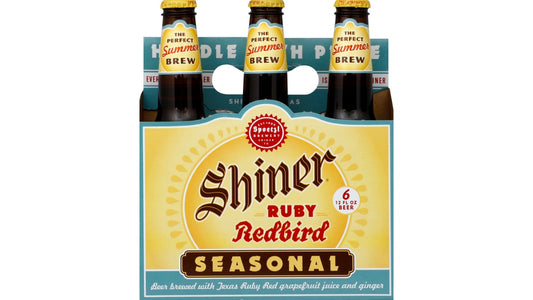 Shiner Ruby Redbird Seasonal Lager Bottles (12 oz x 6 ct)