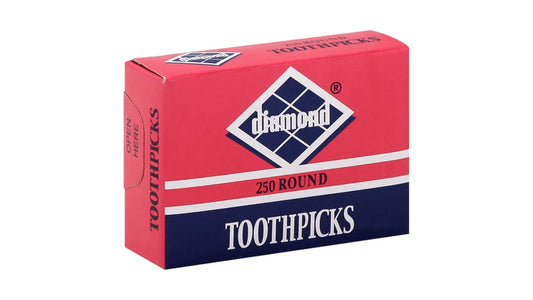Diamond Round Toothpicks (250 ct)