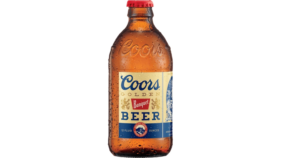 Coors Banquet Golden Lager Bottle (12 oz)