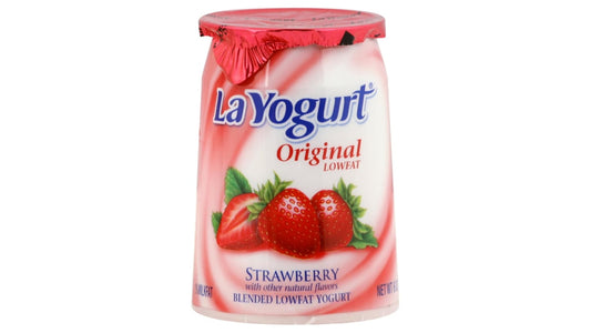 La Yogurt Original Probiotic Blended Low Fat Yogurt Strawberry (6 oz)