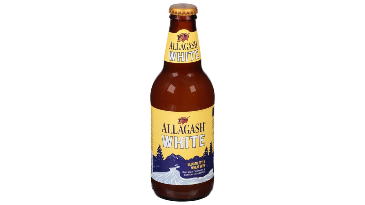 Allagash Brewing Company Belgian Style Wheat Beer Bottle (12 oz)