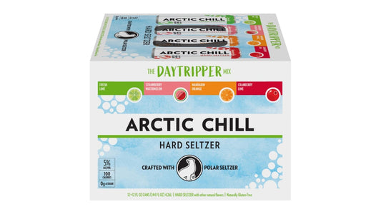 Arctic Chill Hard Seltzer The Daytripper Mix Can (12 oz x 12 ct)