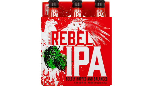 Samuel Adams Rebel IPA Bottle (12 oz x 6 ct)