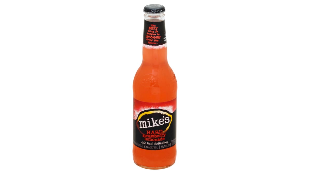 Mike's Hard Strawberry Lemonade Malt Beverage Bottle (11.2 oz)