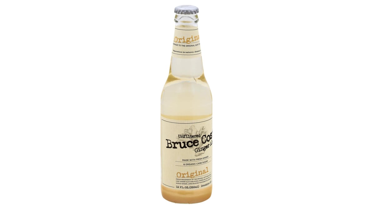 Bruce Cost Original Ginger Ale Bottle (12 oz)
