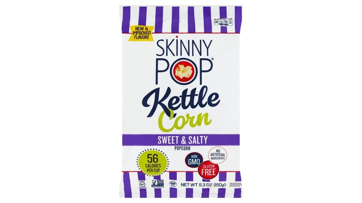 SkinnyPop Popped Sweet & Salty Kettle Popcorn (4.4 oz)