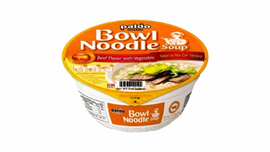 Paldo King Cup Beef Flavor with Vegetable Noodle Soup (3.7 oz)