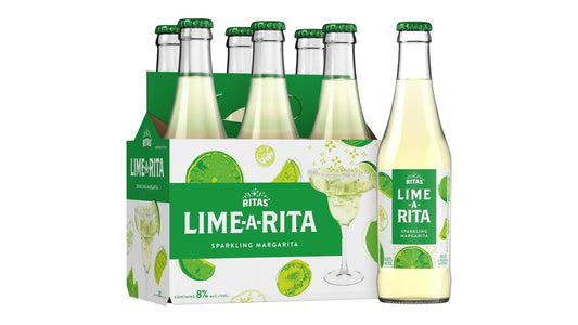 Ritas Lime-A-Rita Margarita Bottles (12 oz x 6 ct)