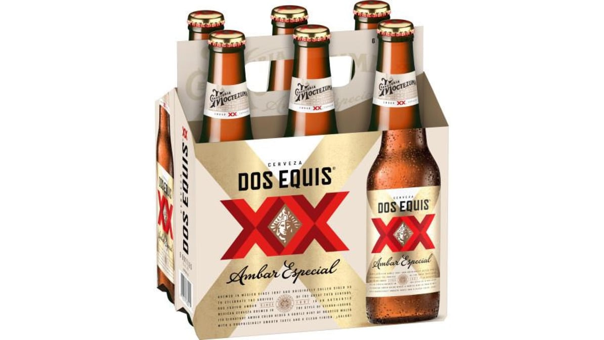 Dos Equis Ambar Lager Bottle (12 oz x 6 ct)