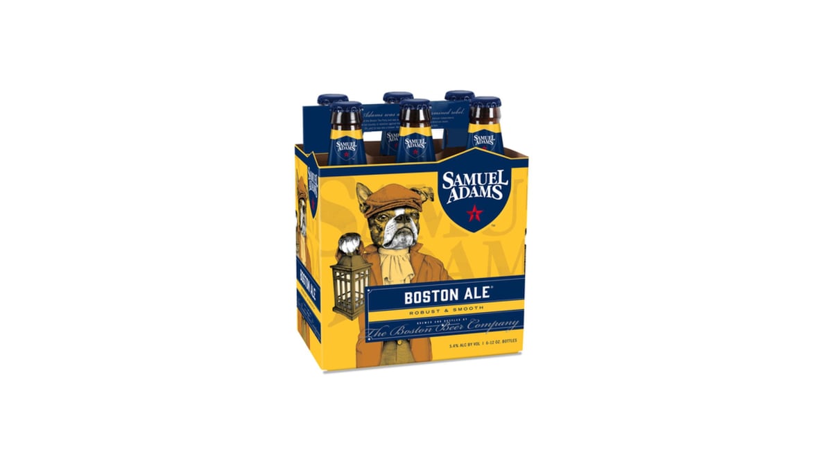 Samuel Adams Ale Boston Bottles (12 oz x 6 ct)