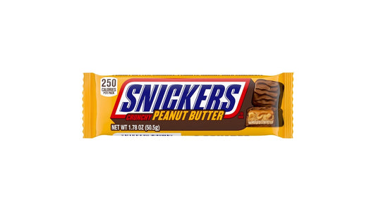 Snickers Peanut Butter Squared Chocolate Candy Bar Full Size (1.78 oz)
