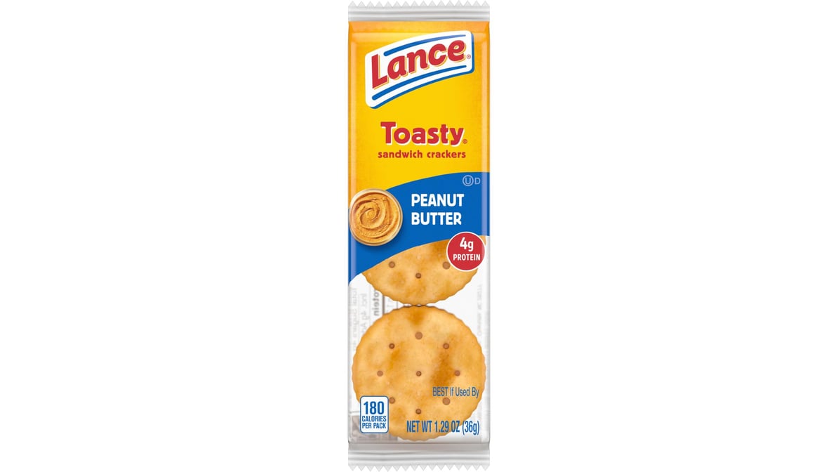 Lance Toasty Sandwich Crackers Peanut Butter (1.29 oz)
