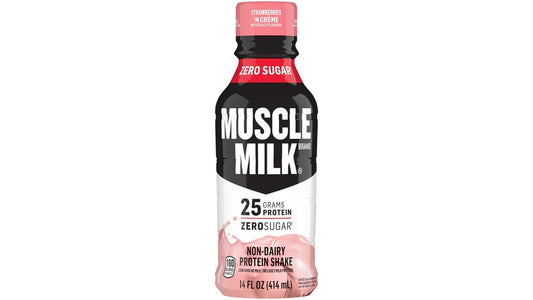 Muscle Milk Genuine Non Dairy Protein Shake Strawberries 'N Cream (14 oz)