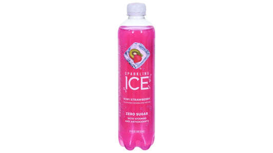 Sparkling Ice Zero Sugar Kiwi Strawberry Water Bottle (17 oz)