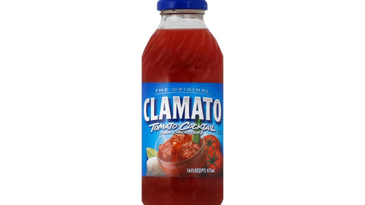 Clamato Original Tomato Cocktail Juice Bottle (16 oz)