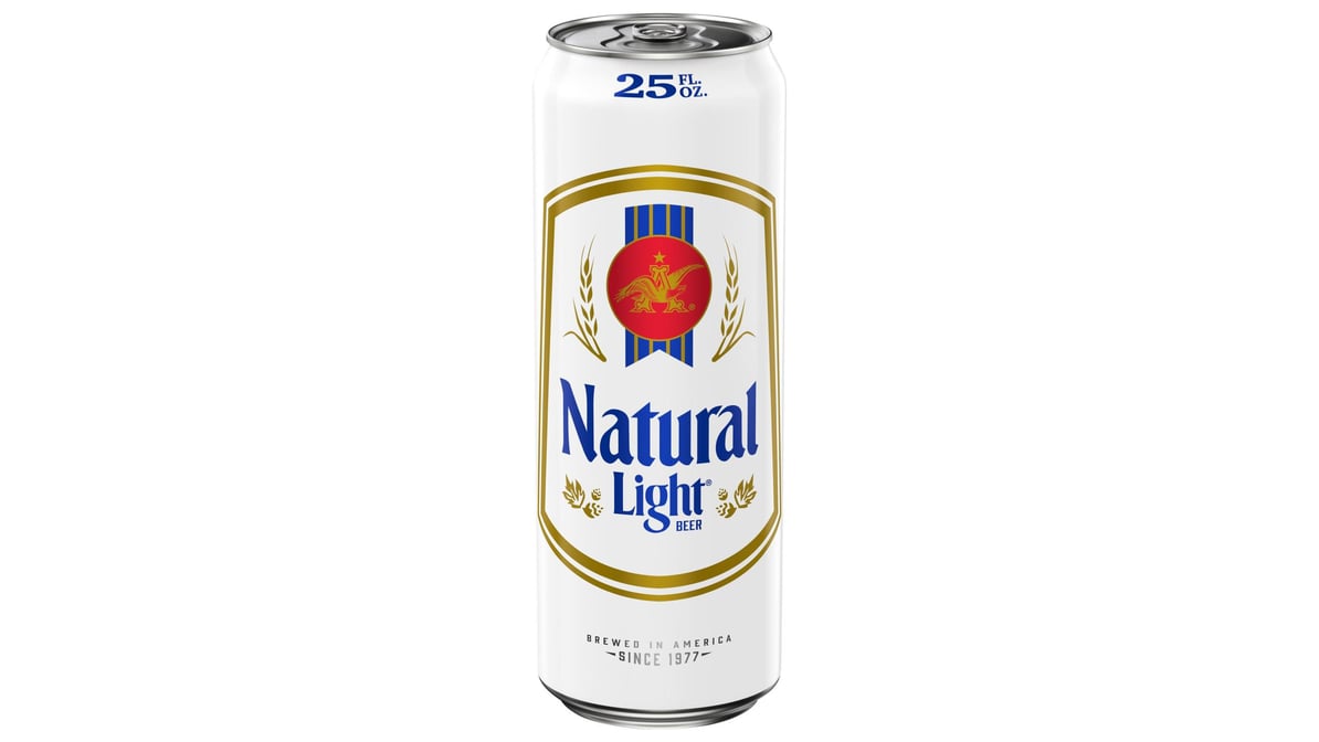 Natural Light Beer Can (25 oz)