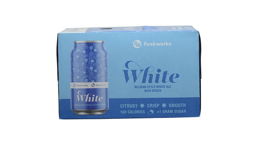 Funkwerks White Belgian Style Wheat Ale Can (12 oz x 6 ct)