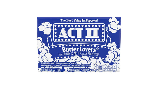 Act II Butter Lovers Microwave Popcorn (2.75 oz)